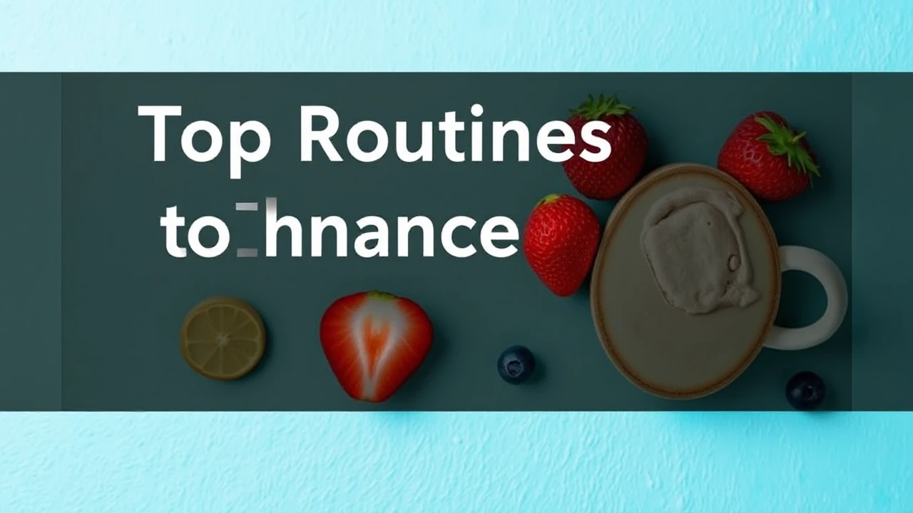 Top Routines to Enhance Your Lifestyle Immediately