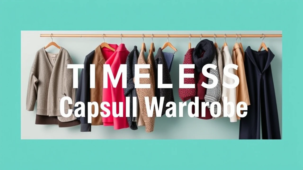 A Comprehensive Manual to Creating a Timeless Capsule Wardrobe