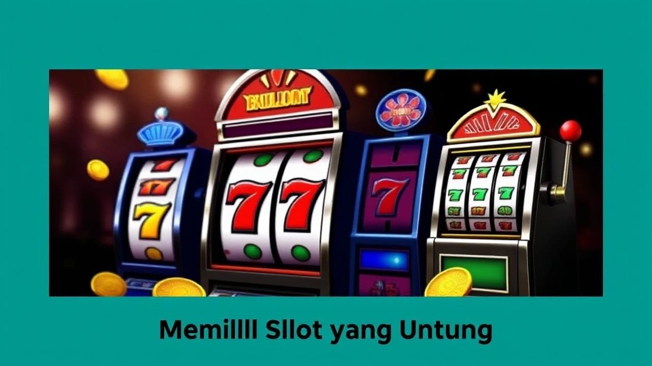 Tips Cerdas Memilih Slot Machine yang Untung