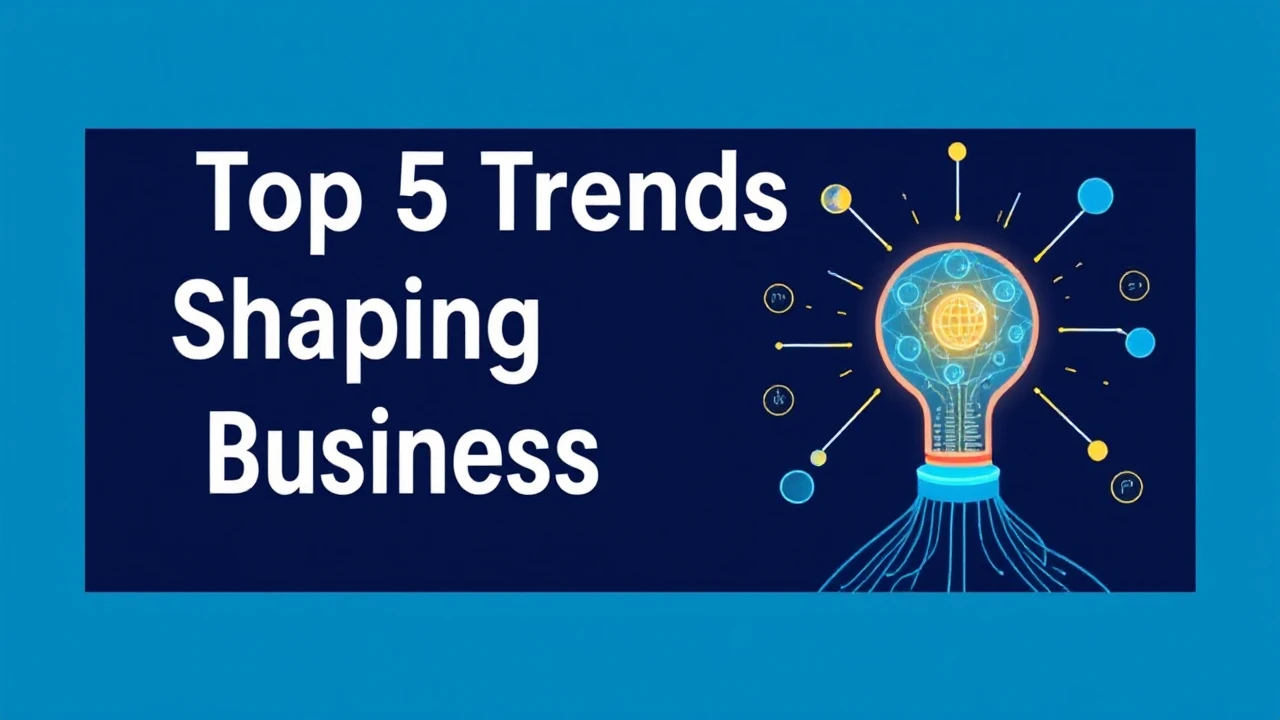 Unveiling the Top 5 Trends Shaping the Future of Business Innovation