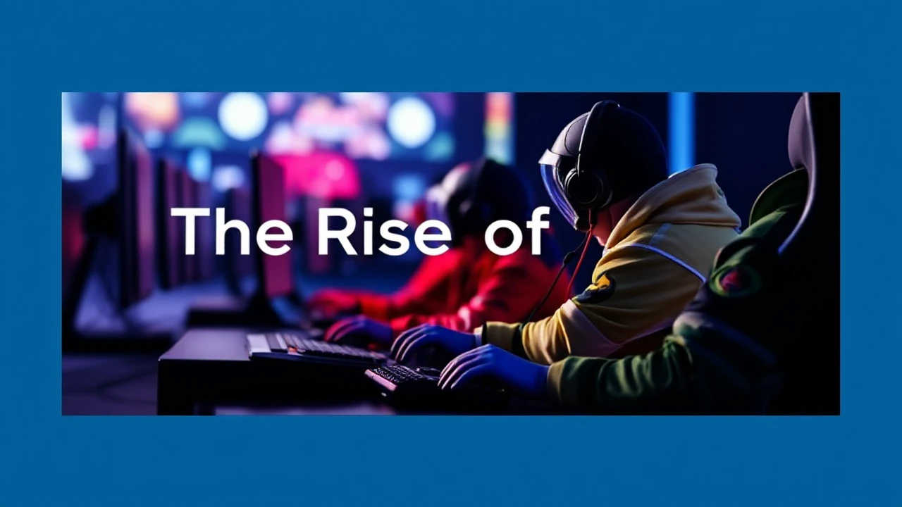 The Rise of E-Sports: Peering into the Next Age of Professional Gaming