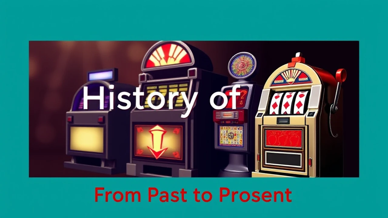 From Past to Present: Tracing the History of Slot Machines
