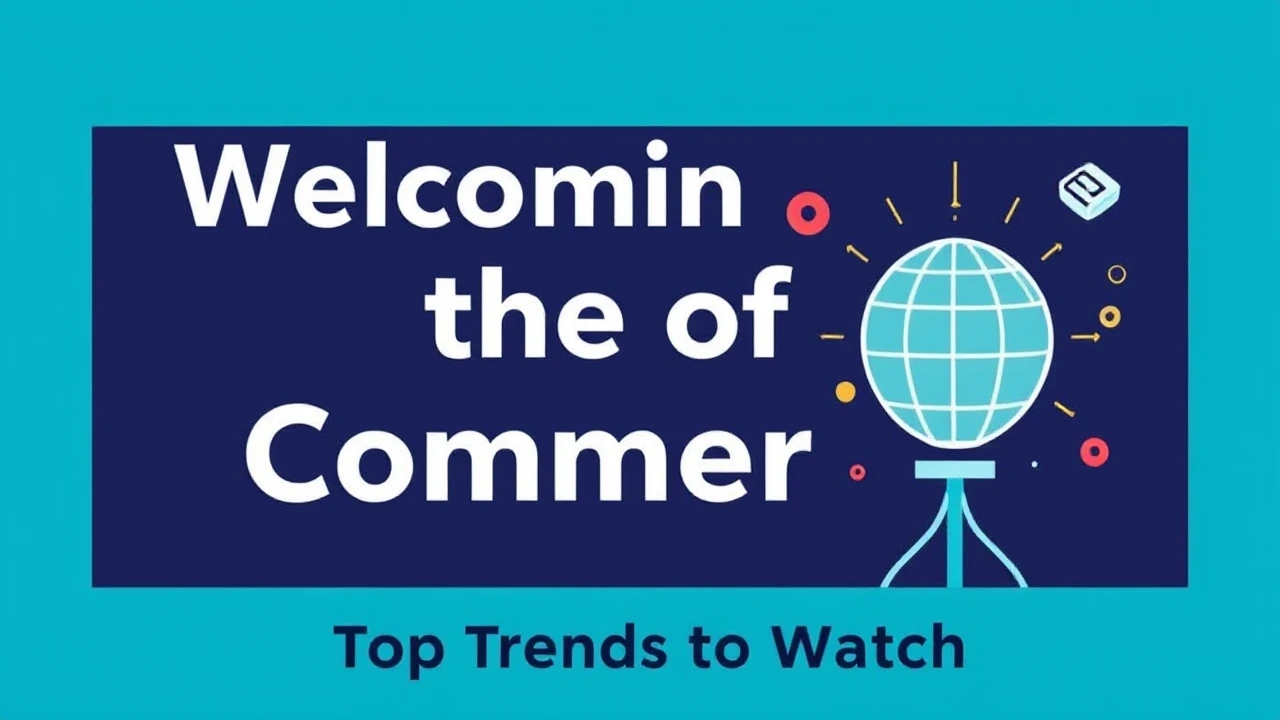 Welcoming the of Commerce: Top Trends to Watch