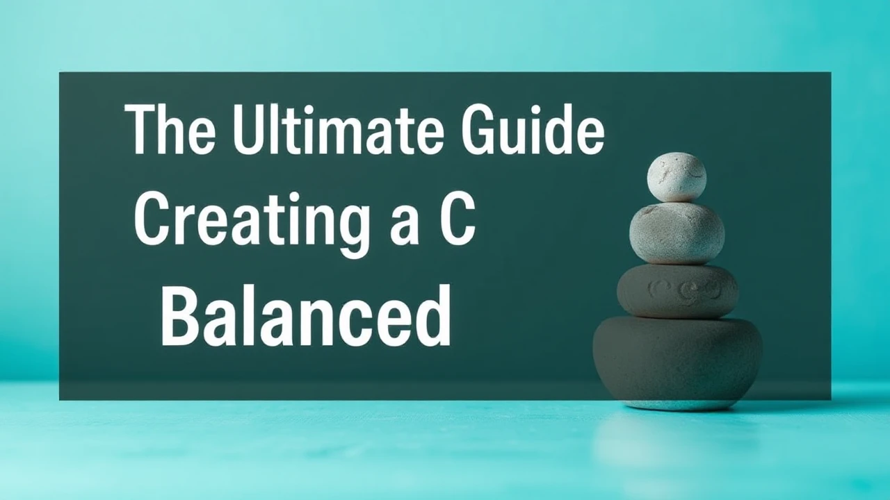 The Ultimate Guide to Creating a Balanced Lifestyle