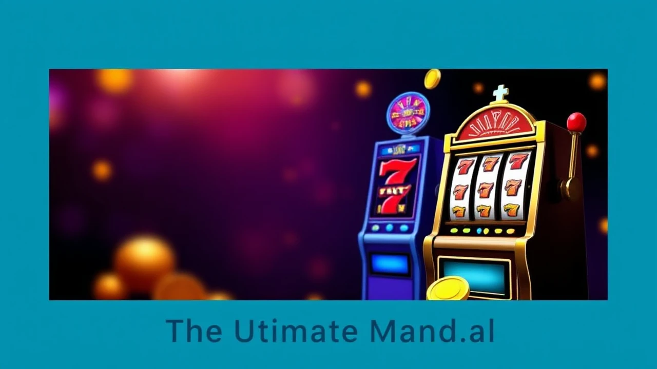 The Ultimate Manual on Choosing the Perfect Slot Machine for Best Returns