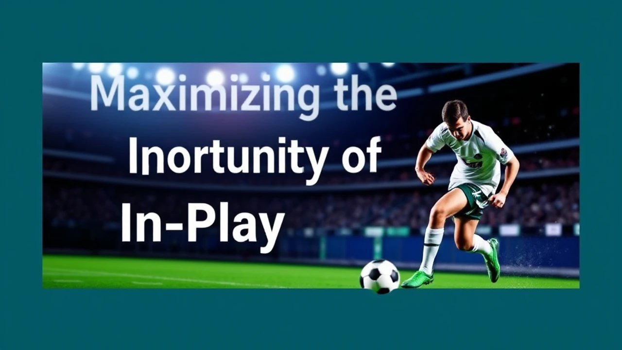 Maximizing the Opportunity of In-Play Betting: Guidelines for Live Sports Enthusiasts