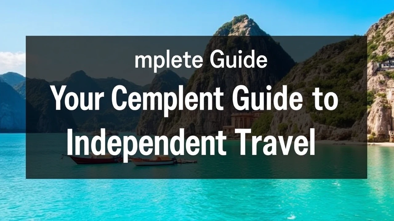 Your Complete Guide to Independent Travel: Expert Tips for Embarking on the World Alone