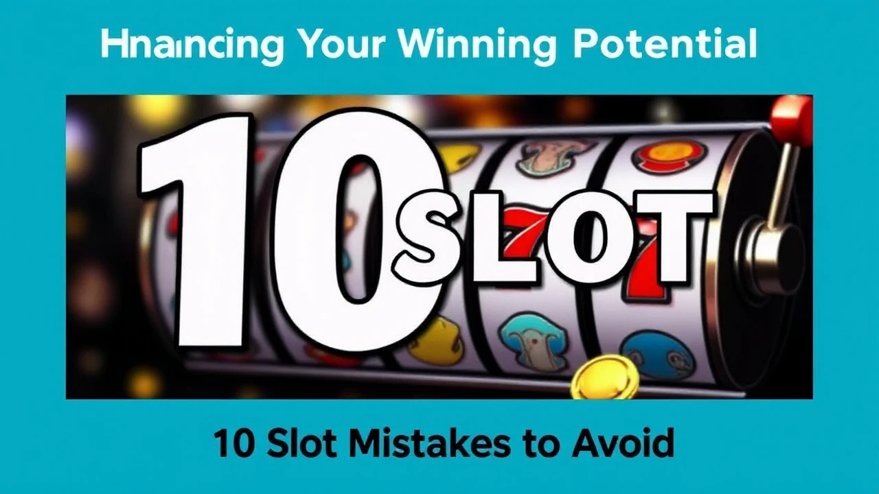 Enhancing Your Winning Potential: 10 Slot Mistakes to Avoid