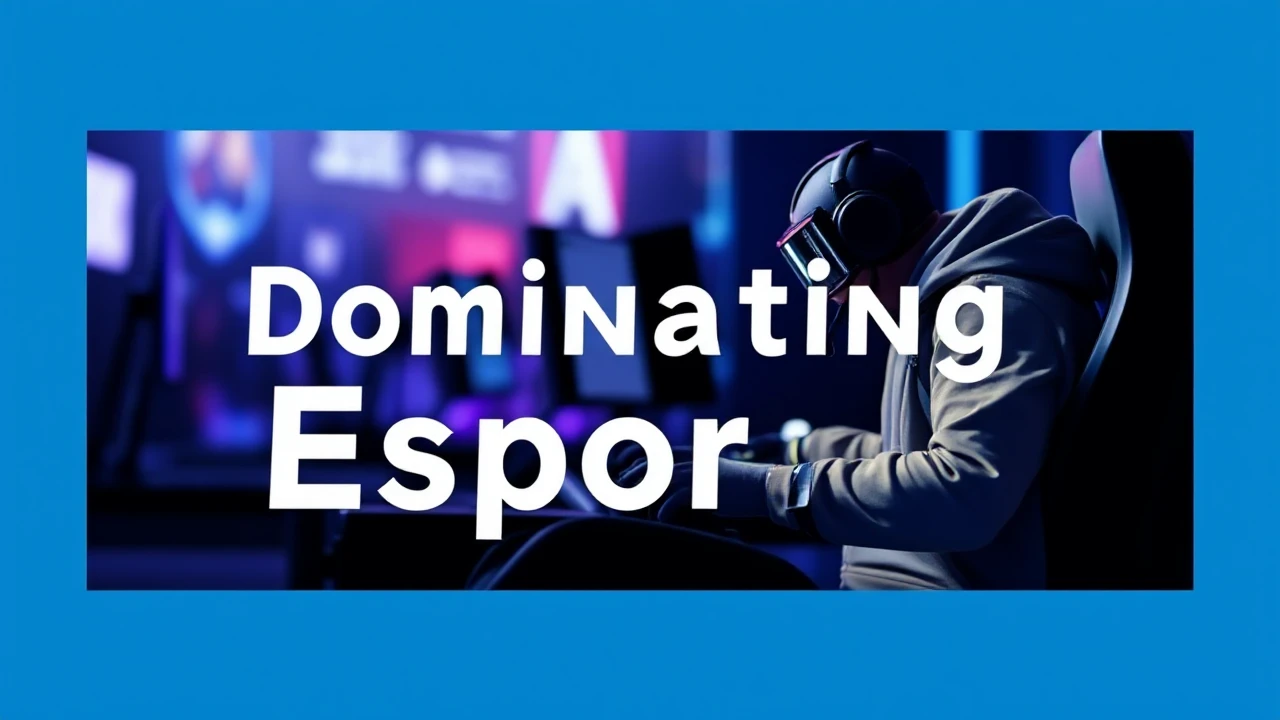 Dominating Esports: An Amateur's Guide to Ruling the Game