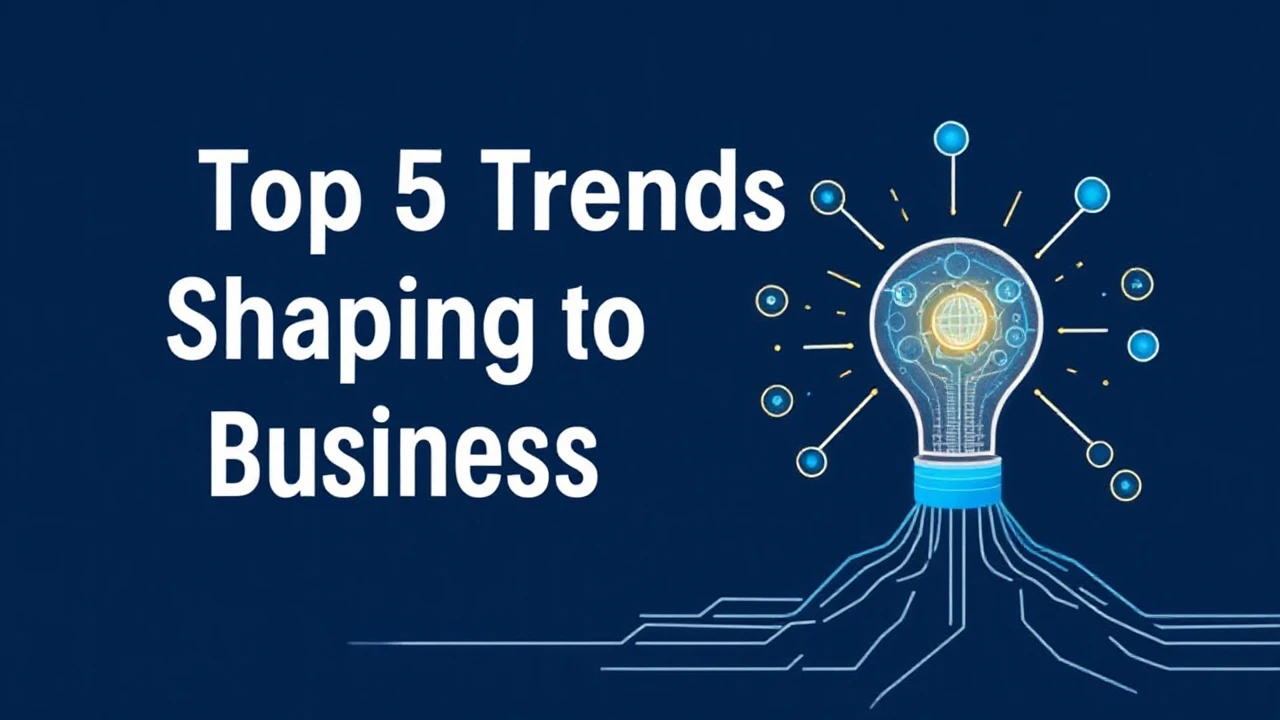 Unveiling the Top 5 Trends Shaping the Future of Business Innovation