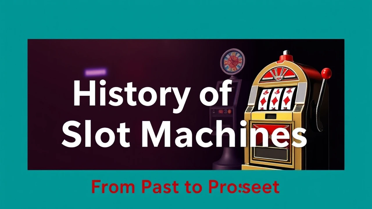 From Past to Present: Tracing the History of Slot Machines