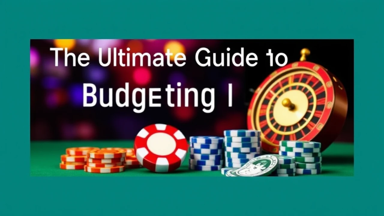 The Ultimate Guide to Budgeting for a Casino Adventure: Tips and Strategies to Manage Your Money