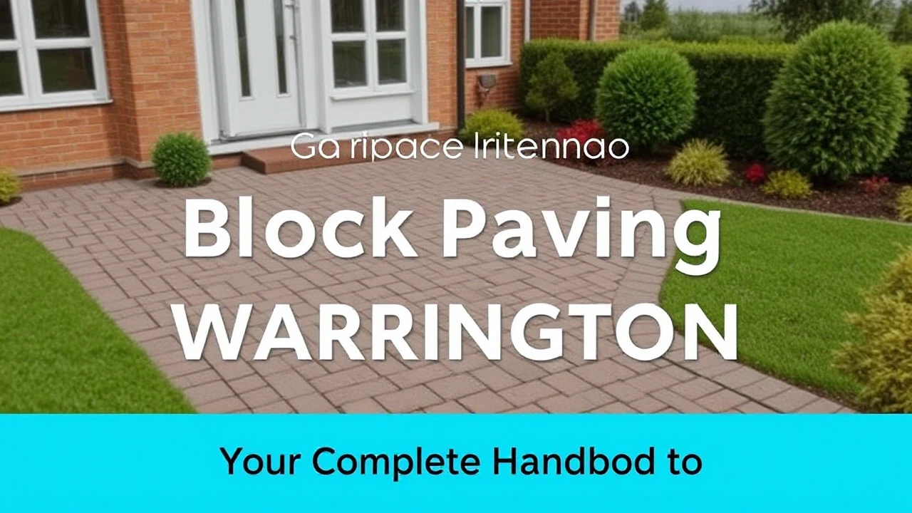 Your Complete Handbook to Block Paving in Warrington