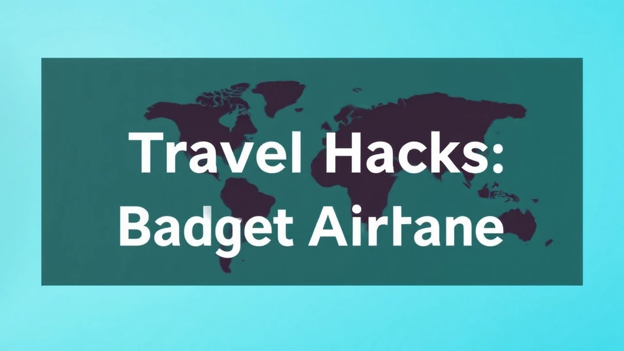 Expert Tips on Travel Hacks: Nailing Budget Airfare
