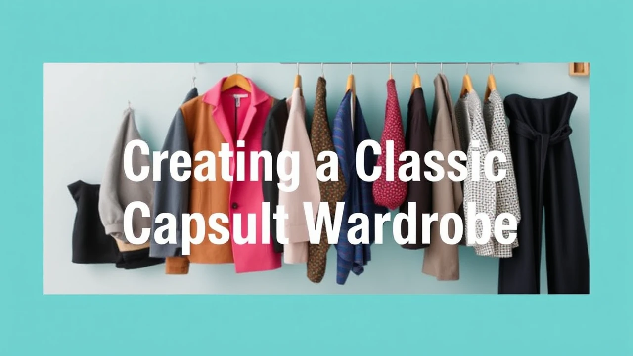 A Comprehensive Manual to Creating a Classic Capsule Wardrobe
