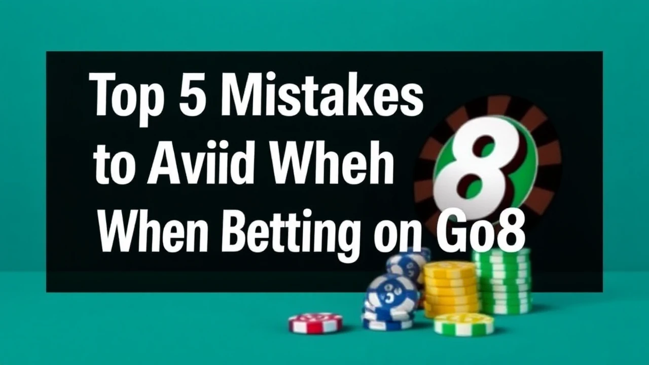 Top 5 Mistakes to Avoid When Betting on Go8