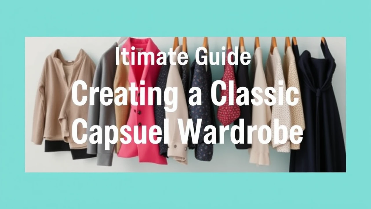 The Ultimate Guide to Creating a Classic Capsule Wardrobe