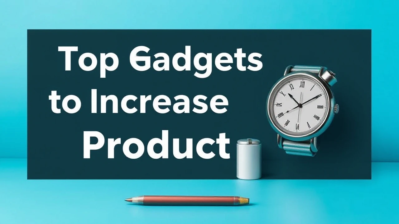 Top Gadgets to Increase Your Productivity