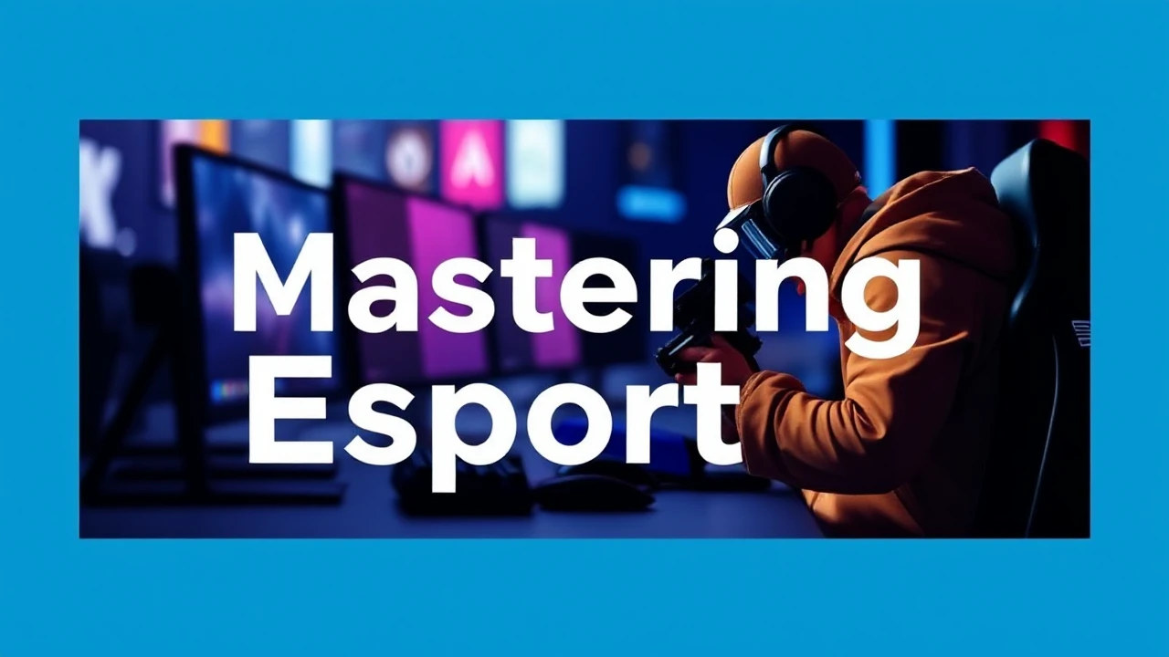 Mastering Esports: A Novice's Ultimate Manual to Competitive Gaming
