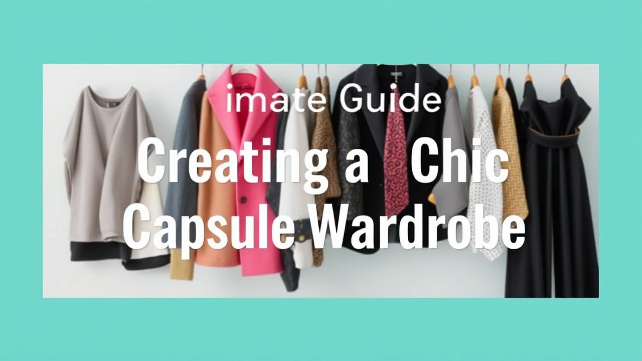 The Ultimate Guide on Creating a Chic Capsule Wardrobe