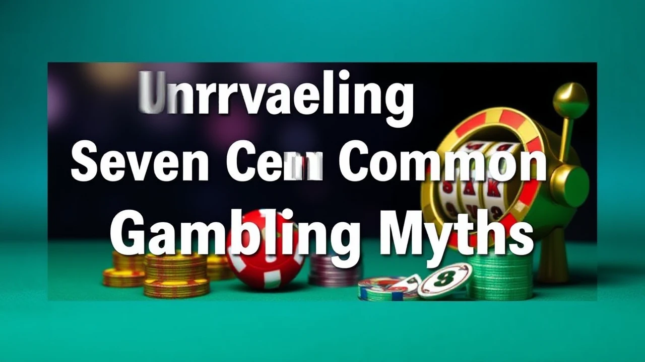 Unraveling Seven Common Gambling Myths