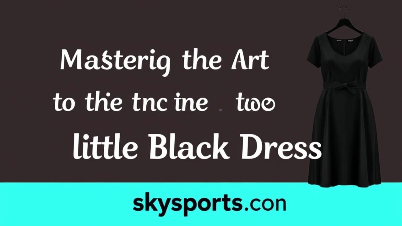 Mastering the Art of Picking the Ultimate Little Black Dress