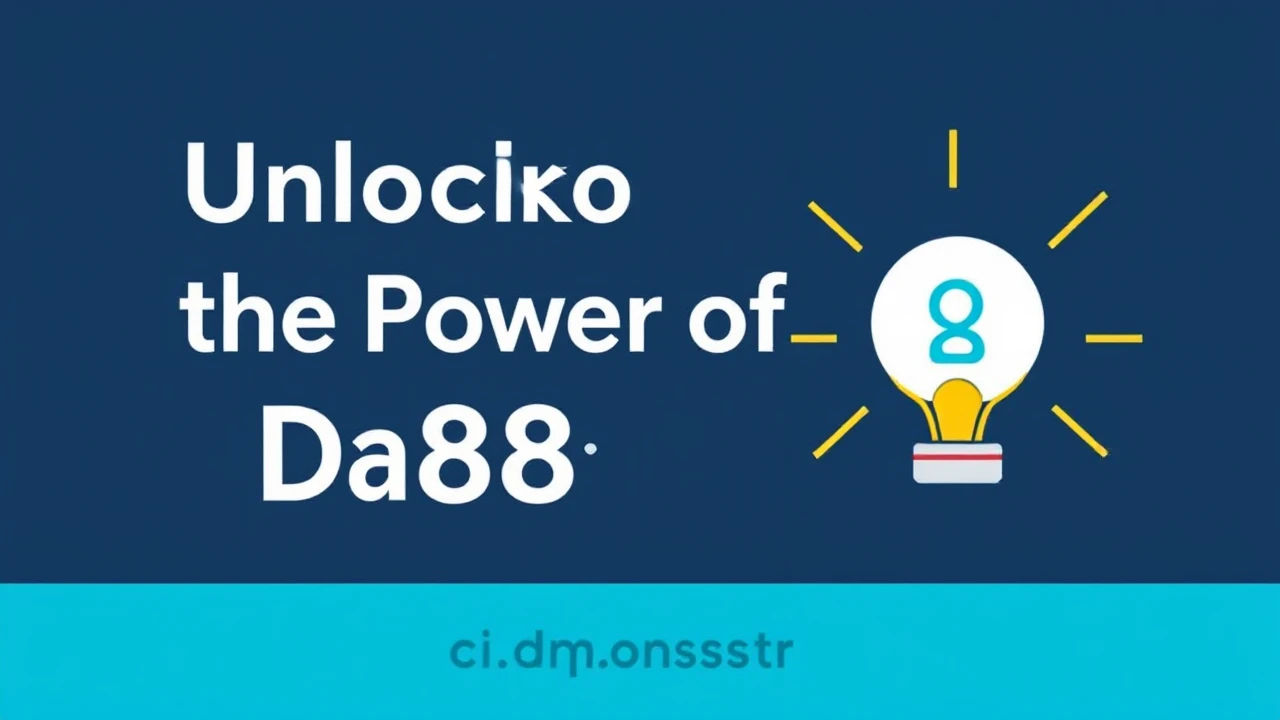 Unlocking the Power of Da88: Proven Strategies for Success