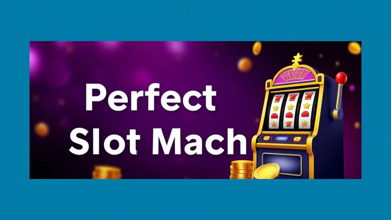 Choosing the Perfect Slot Machine for You