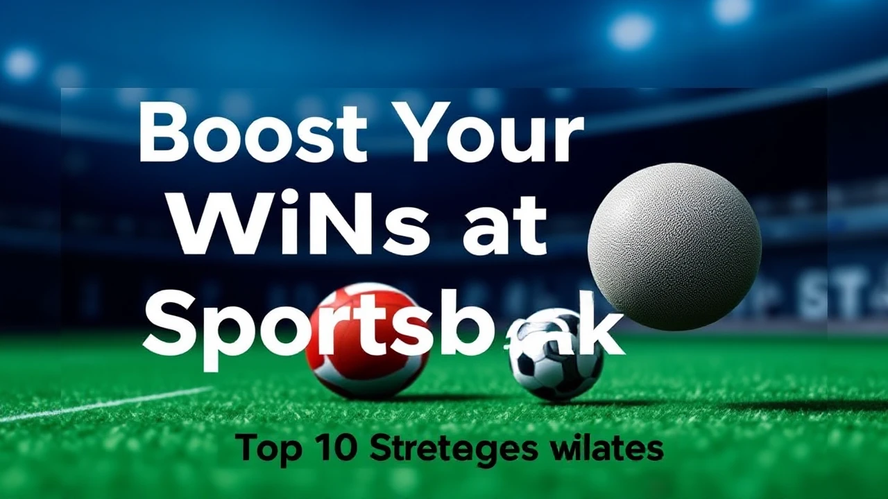 Boost Your Wins at Sportsbooks: Top 10 Strategies Unveiled