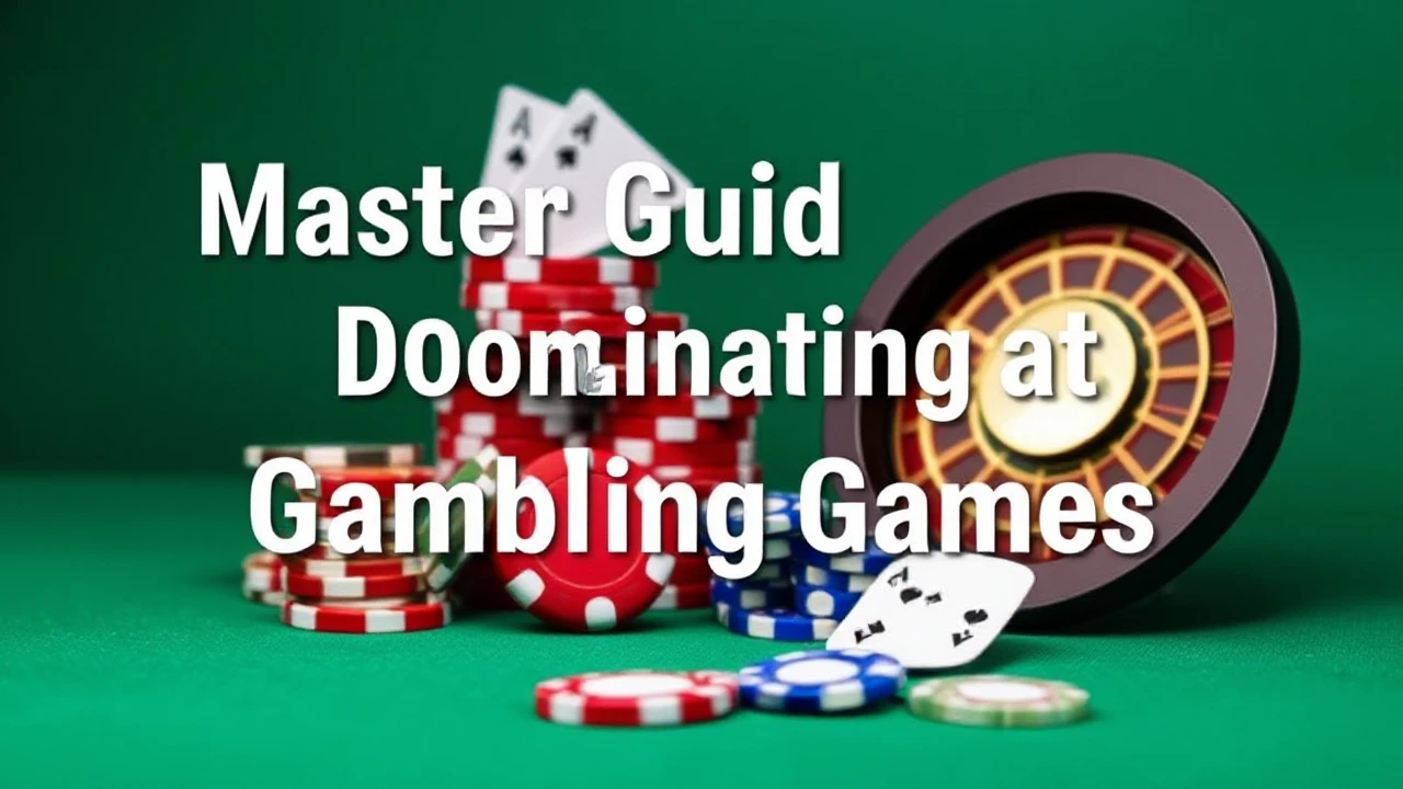 Master Guide to Dominating at Gambling Games