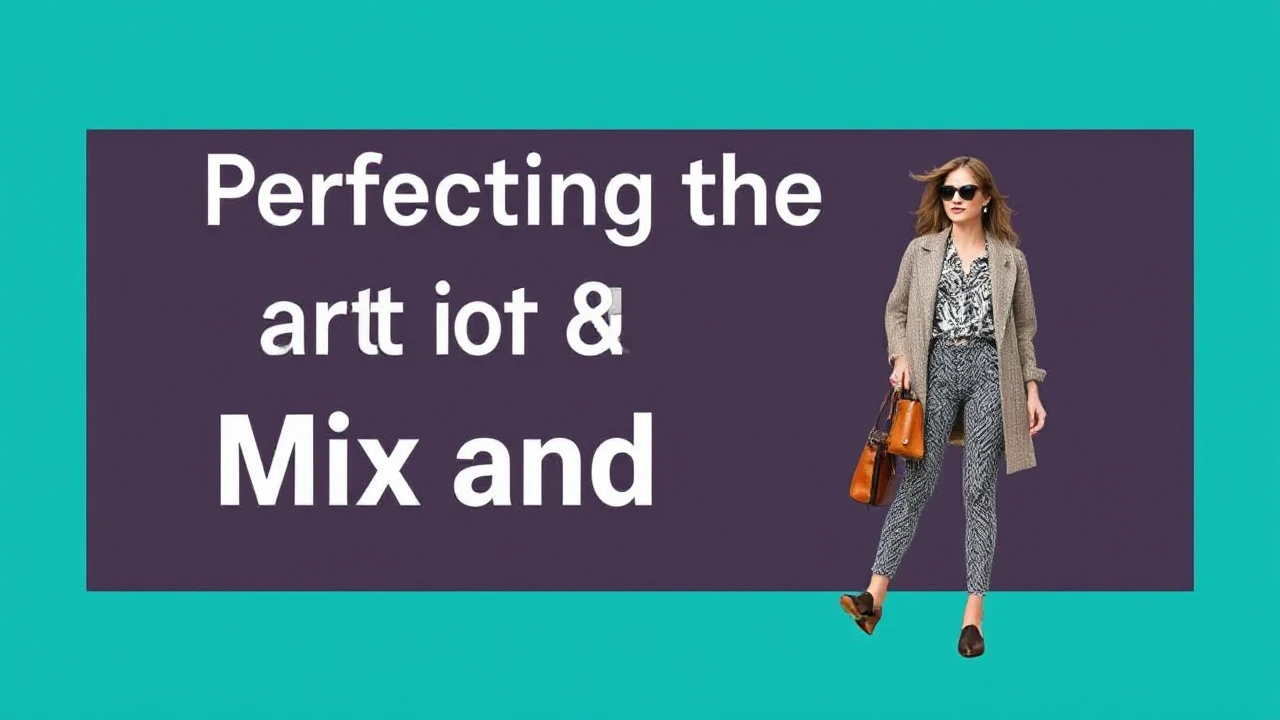 Perfecting the Art of Mix and Match in Fashion: Tips to Enhance Your Style