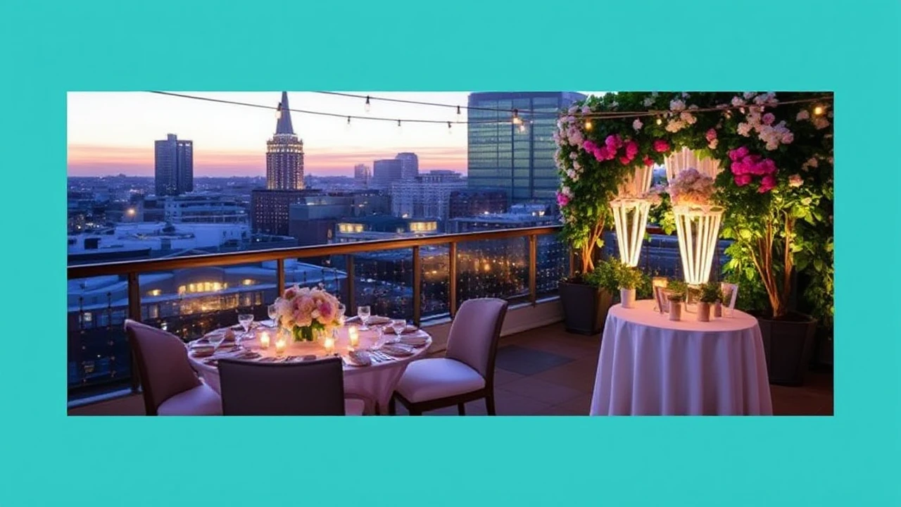 Top 5 Decor Ideas for Your Charleston Rooftop Wedding