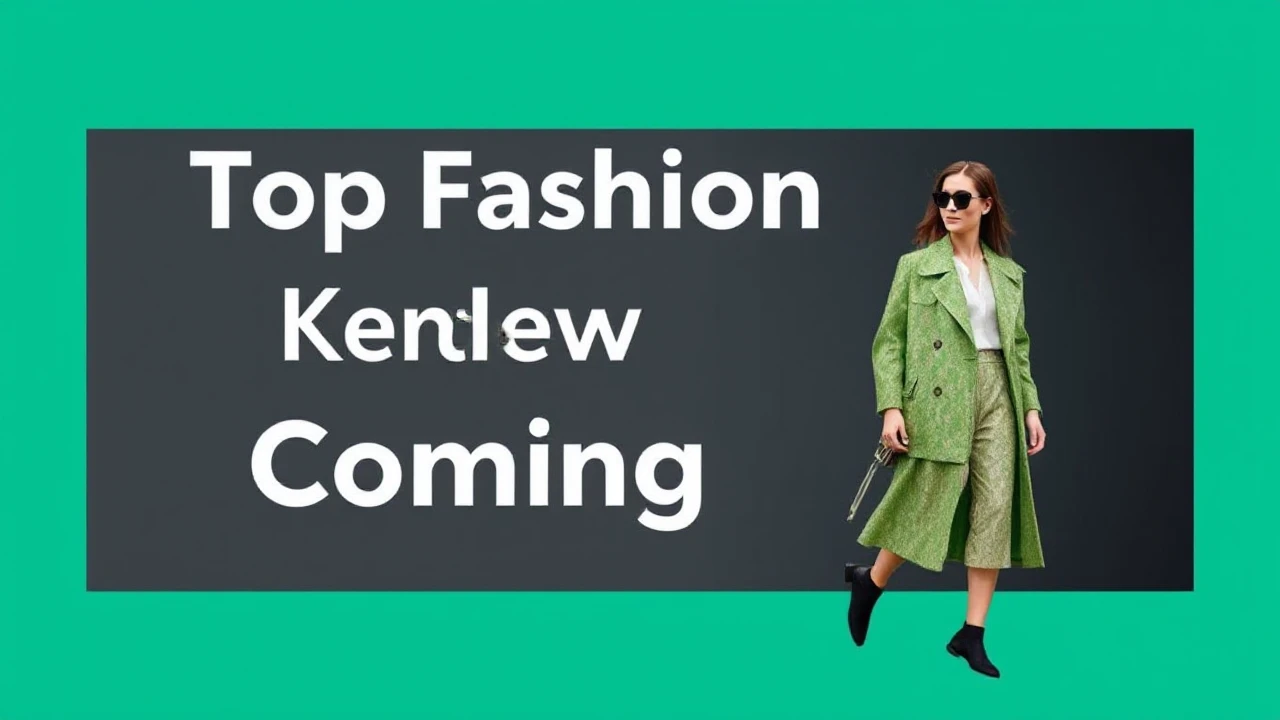 Top Fashion Trends to Keep an Eye on in the Coming Year