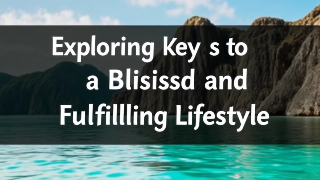 Exploring the Keys to a Blissful and Fulfilling Lifestyle