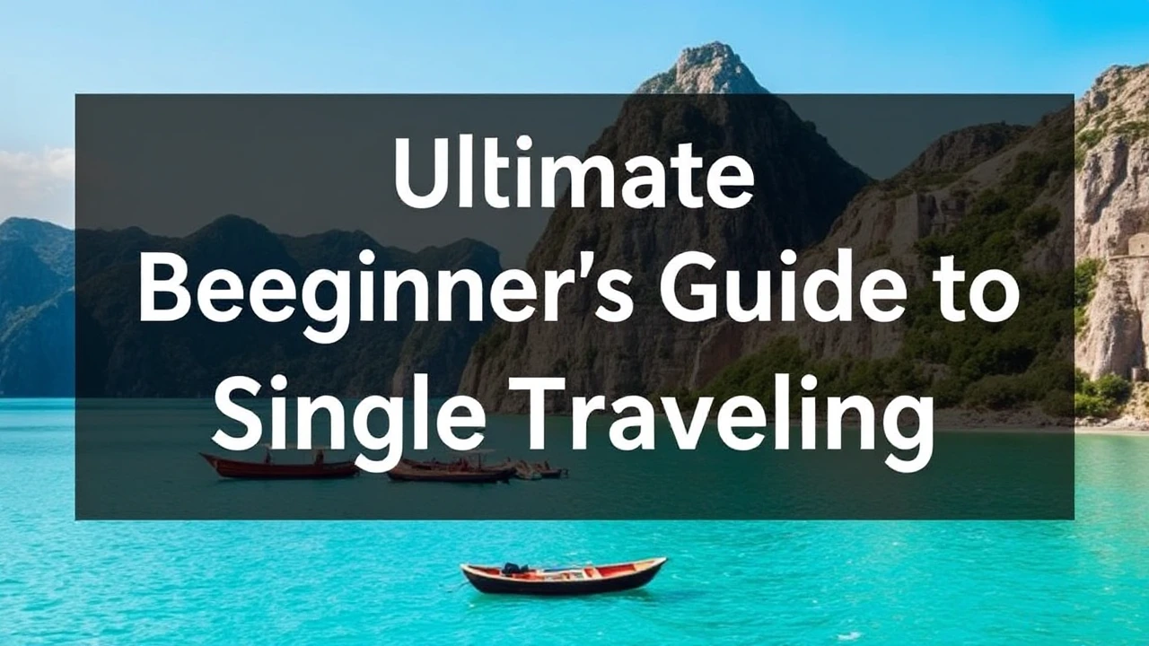 The Ultimate Beginner's Guide to Single Traveling
