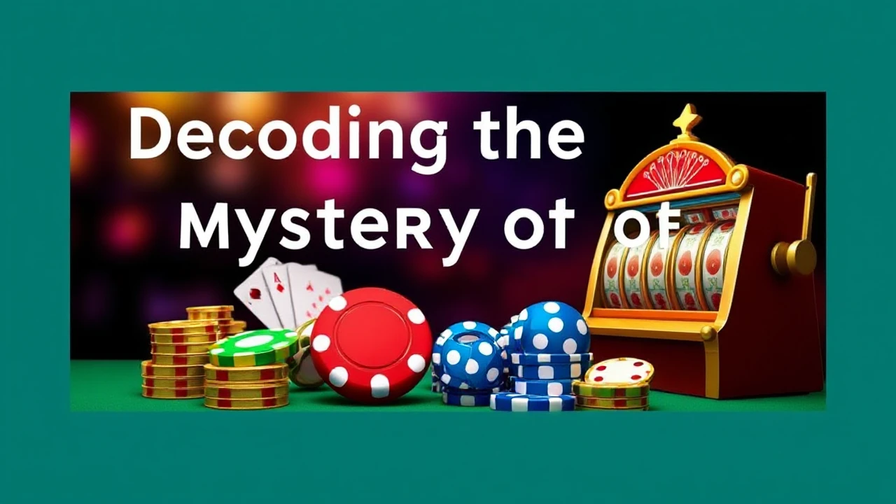 Decoding the Mystery of Casino Games: All You Need to Know