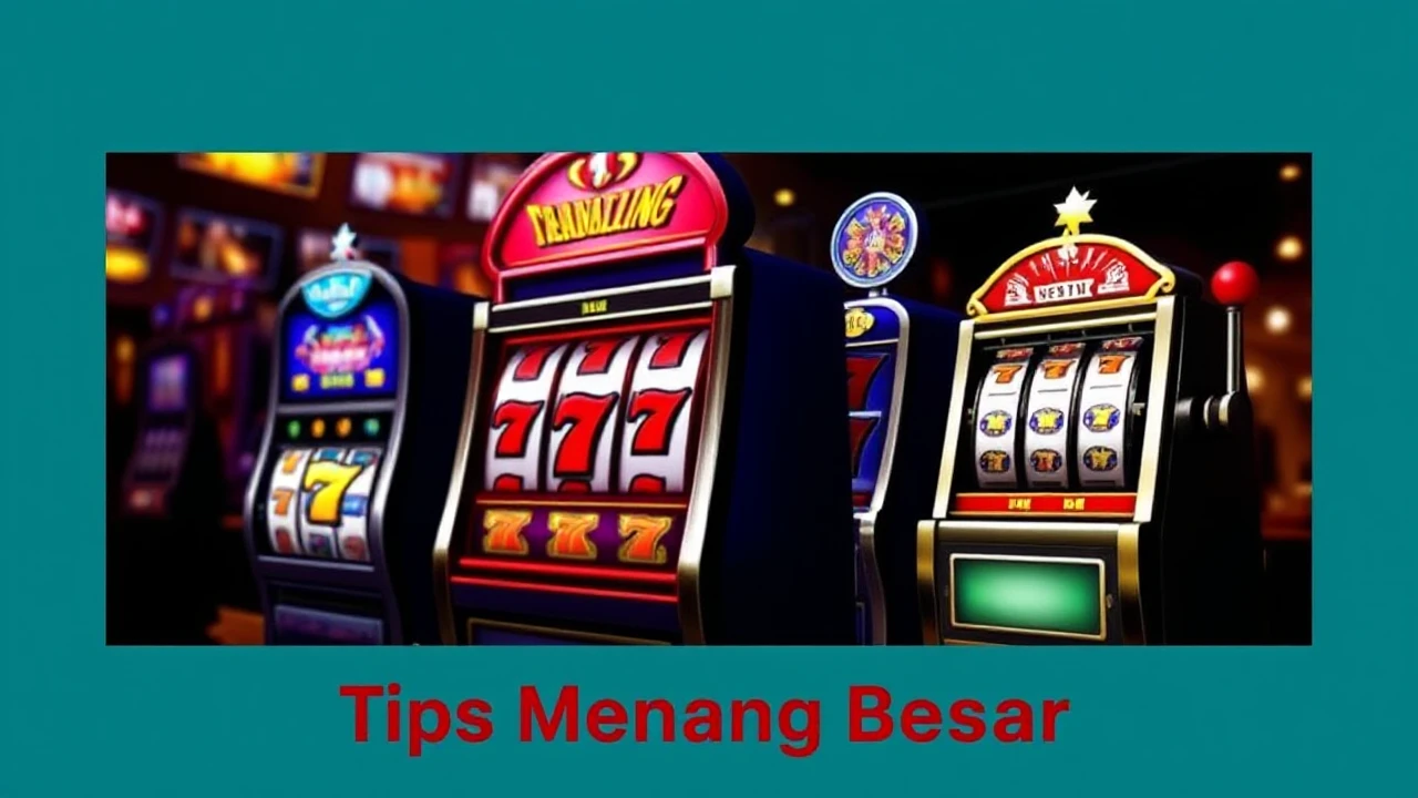 Tips Menang Besar Ketika Bermain Mesin Slot di Kasino