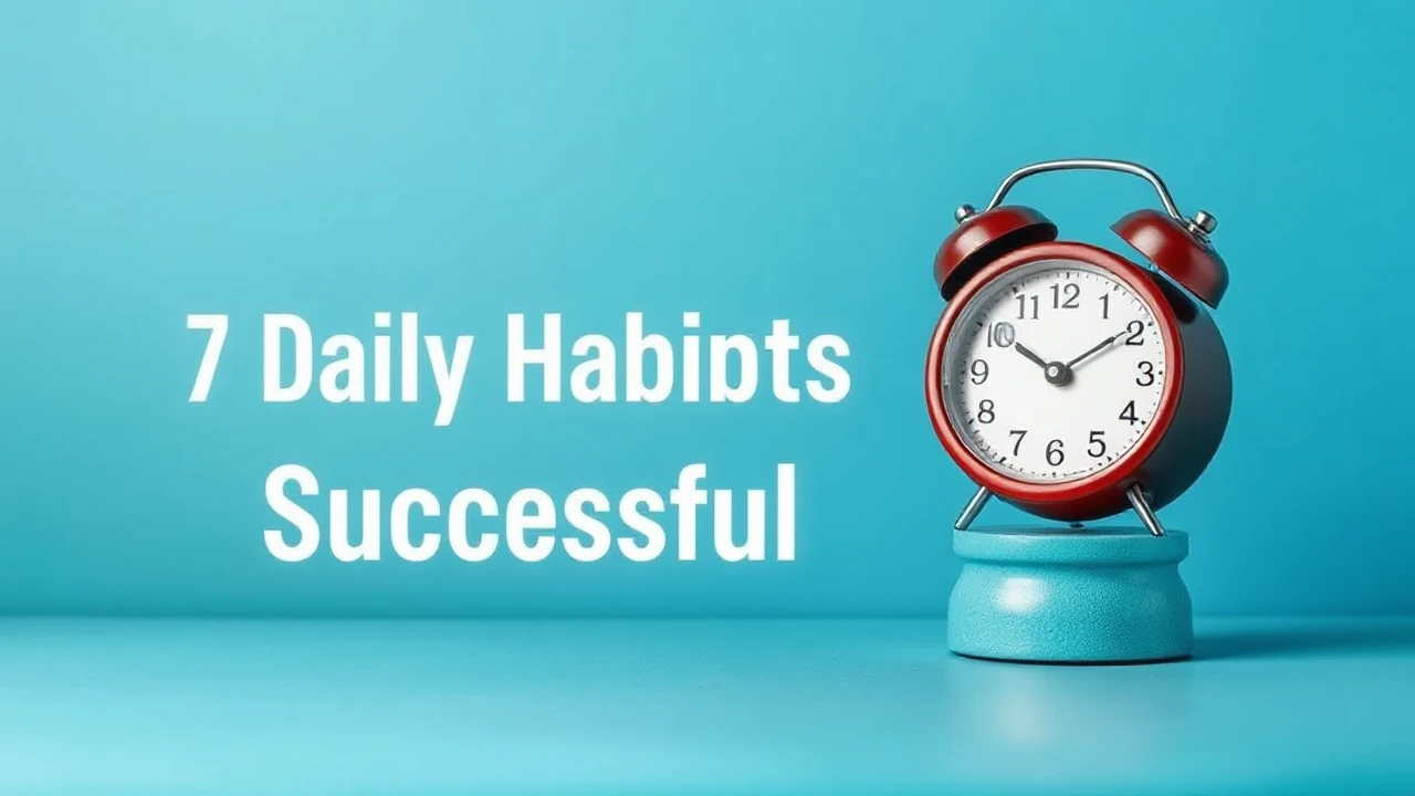Boosting Productivity: 7 Daily Habits of Successful Folks