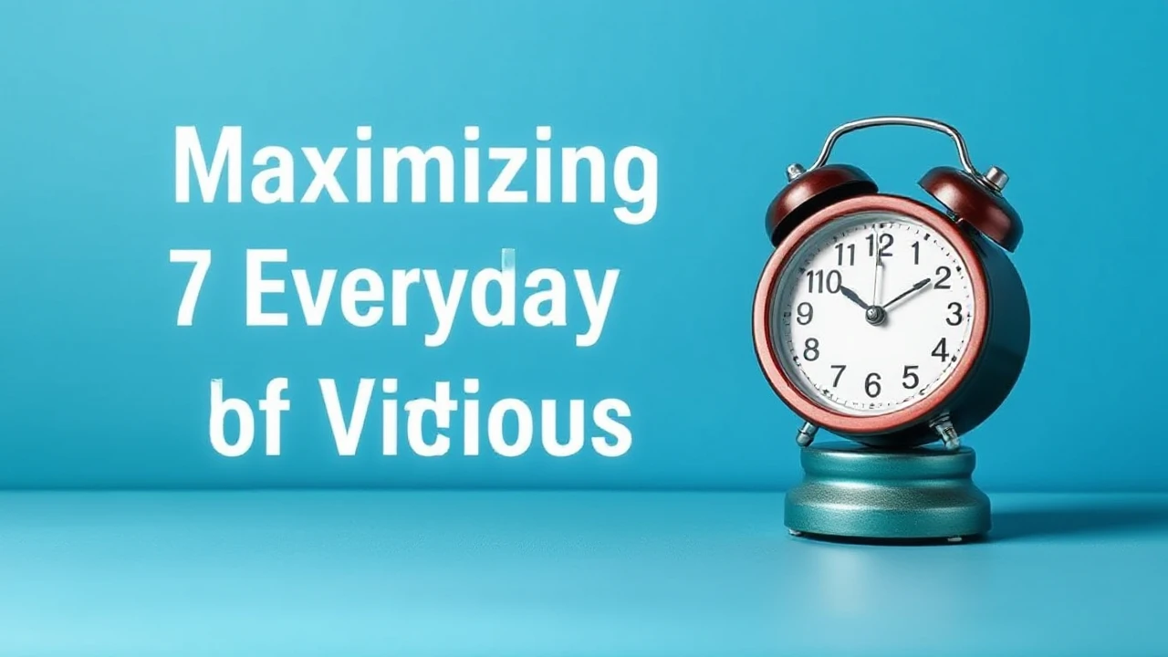 Maximizing Efficiency: 7 Everyday Habits of Victorious Individuals