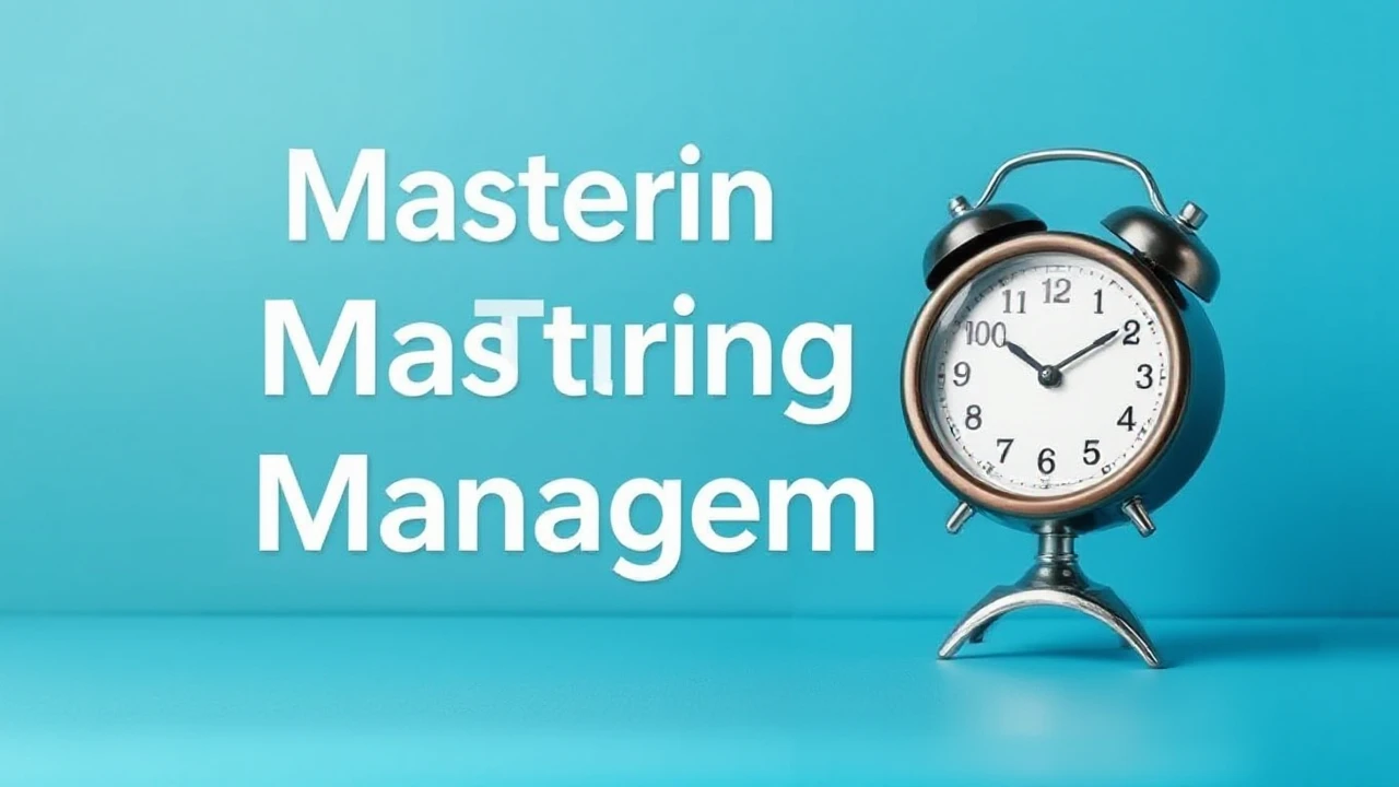 Mastering Time Management: Essential Strategies for Busy Entrepreneurs