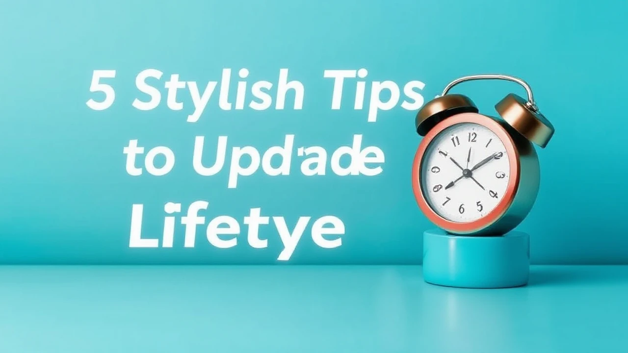 5 Stylish Tips to Upgrade Your Lifestyle