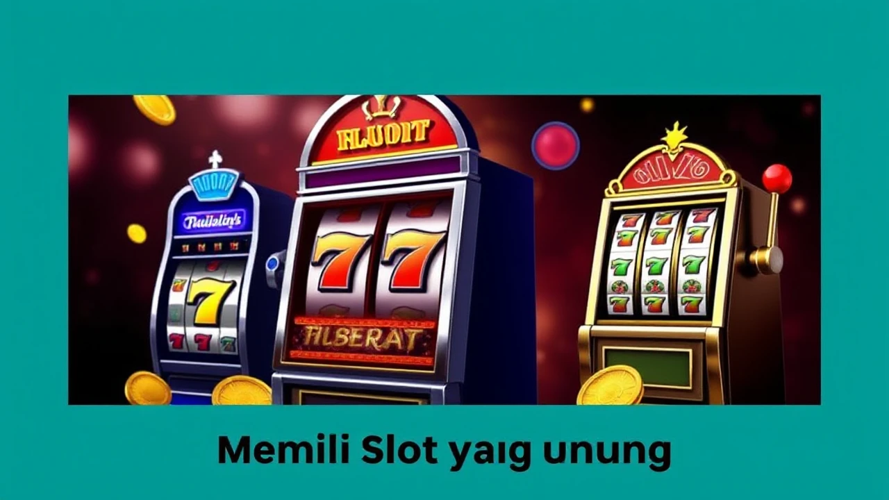 Panduan Handal Memilih Slot Machine yang Untung