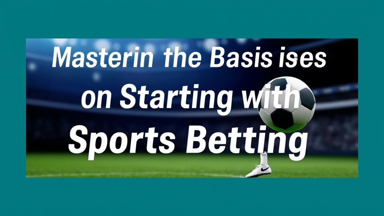 Mastering the Basics on Starting with Sports Betting