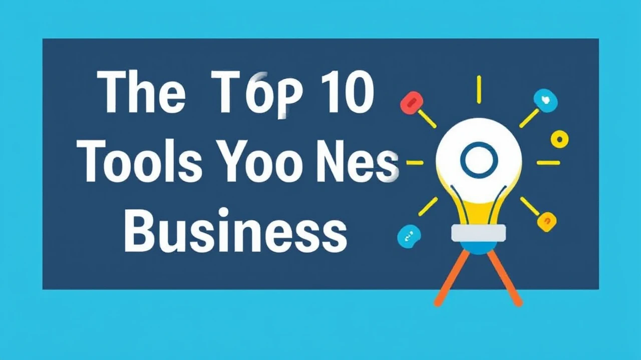 The Top 10 Tools You Need as a Business Owner