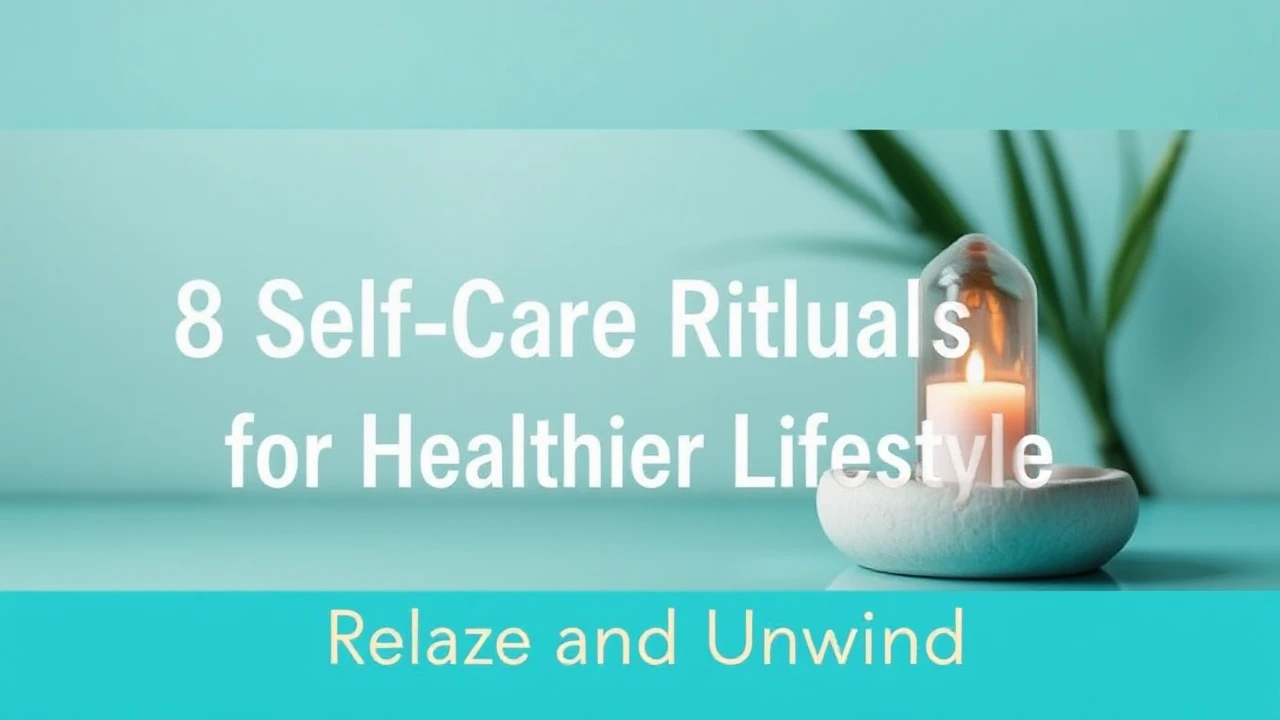 Relax and Unwind: 8 Self-Care Rituals for a Healthier Lifestyle