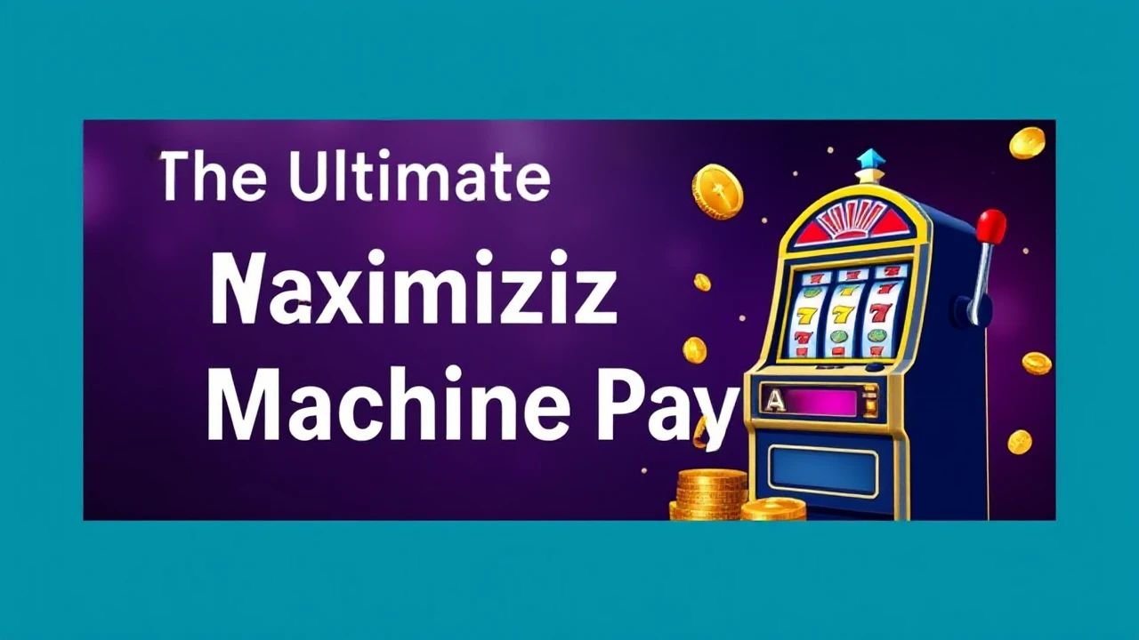 The Ultimate Guide for Maximizing Machine Payouts