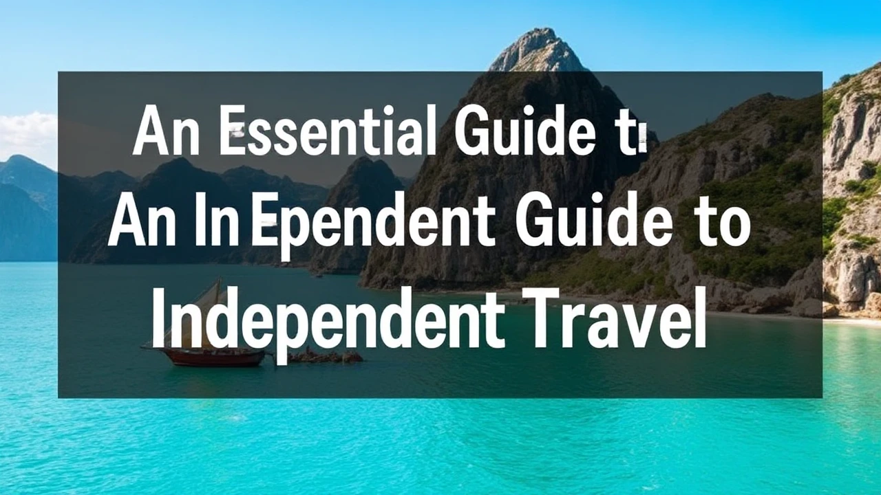 An Essential Guide to Independent Travel: Expert Tips for Exploring the World By Yourself