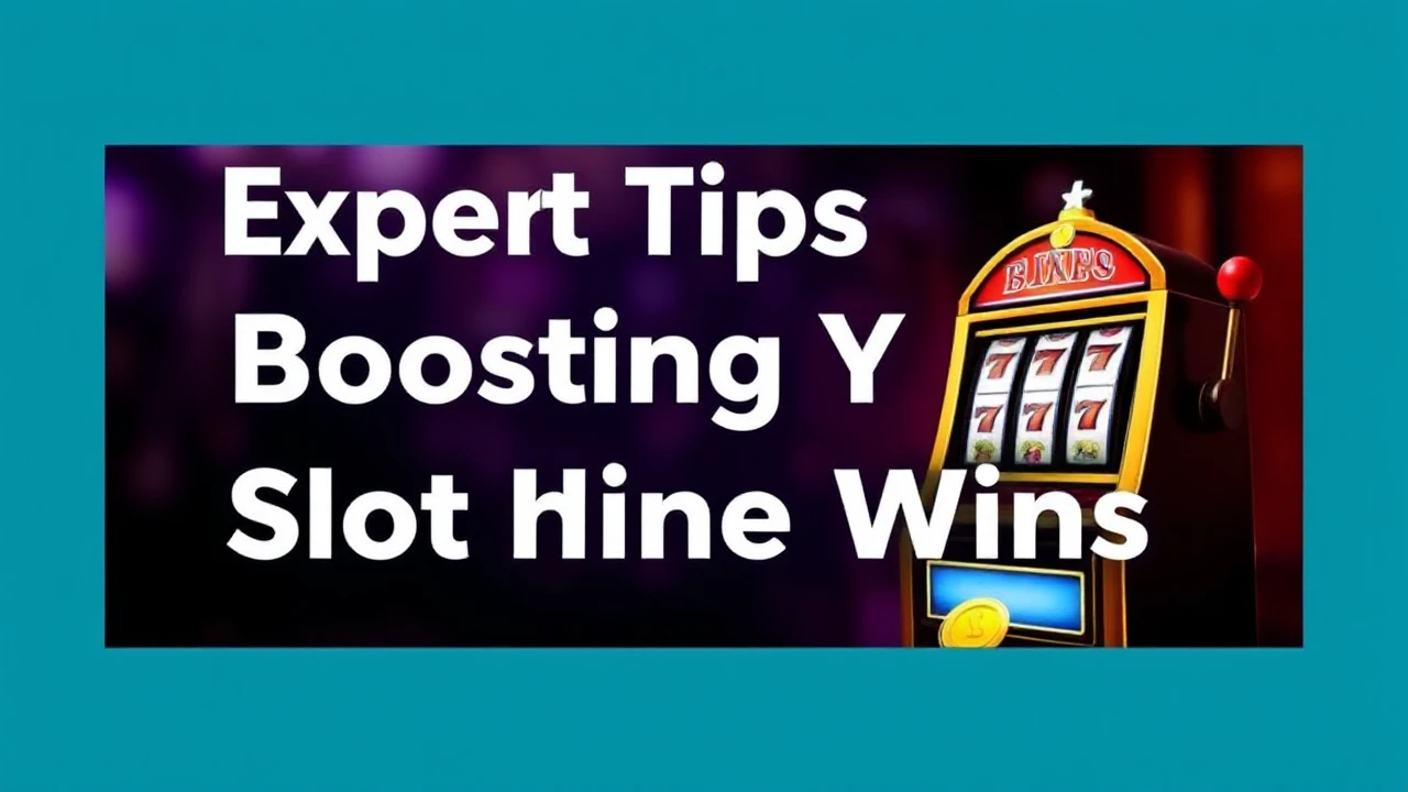 Expert Tips to Boosting Your Slot Machine Wins