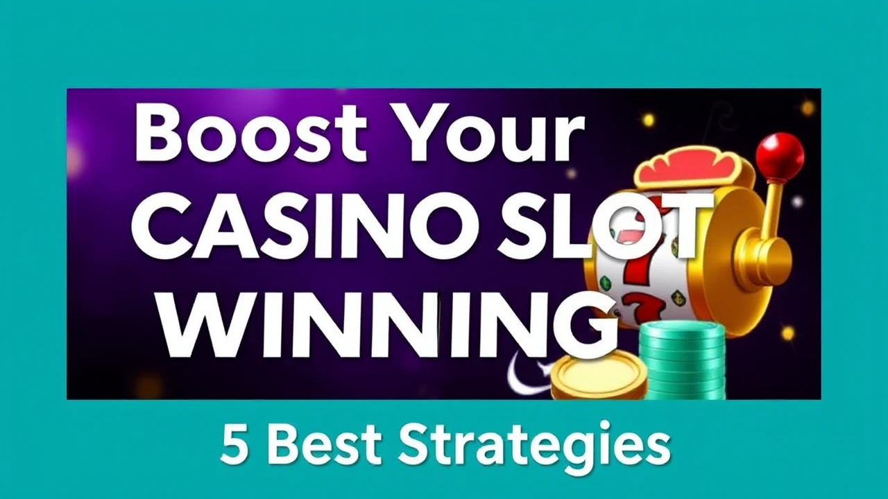 Boost Your Casino Slot Winnings: 5 Best Strategies