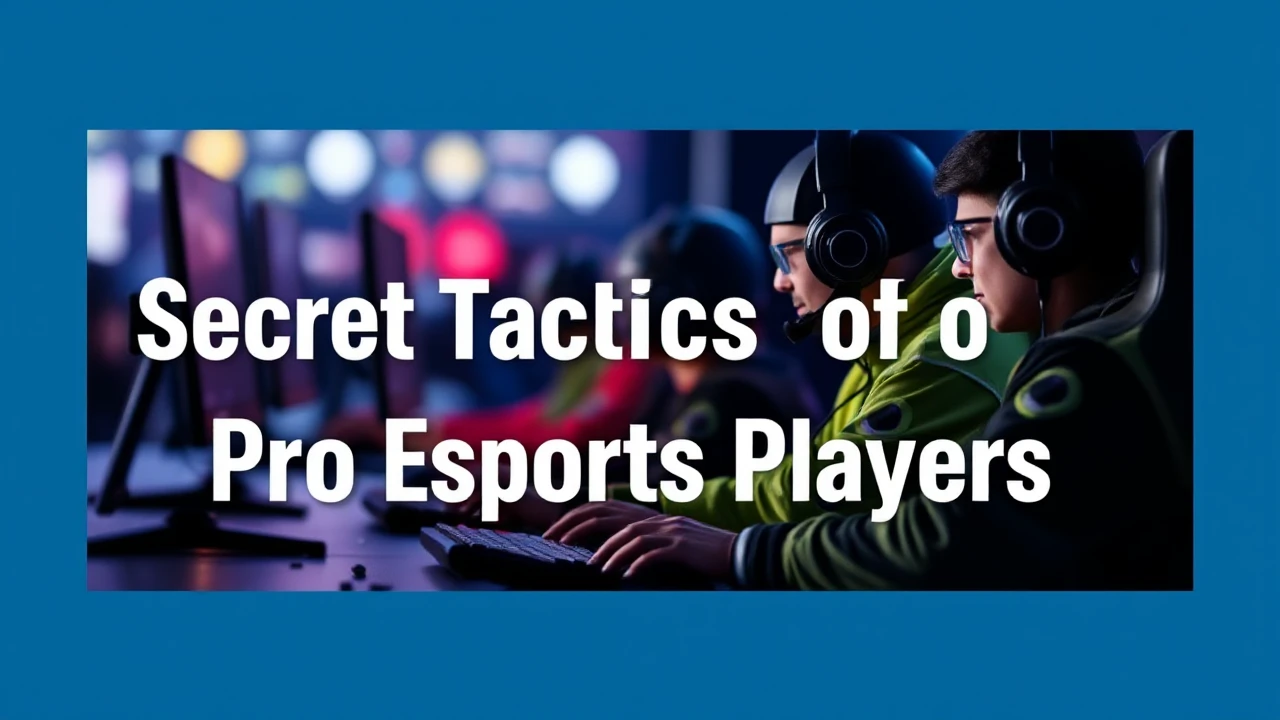 Exposing the Secret Tactics of Pro Esports Players